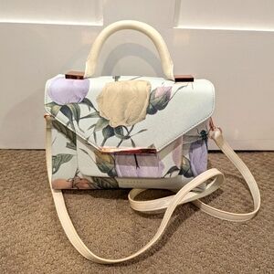 Ted Baker Domina Rose Crosshatch Lady Bag In Mint
